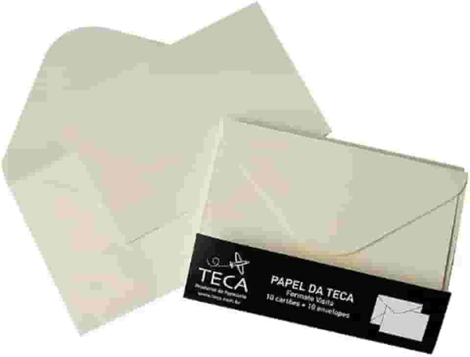 PAPEL DA TECA SOLO MARFIM VISITA, Teca, GU0182, Creme, pacote de 10