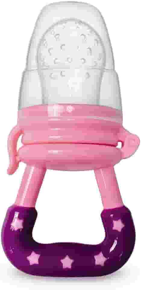 Adoleta Bebê Alimentador de Silicone Para Bebê Rosa