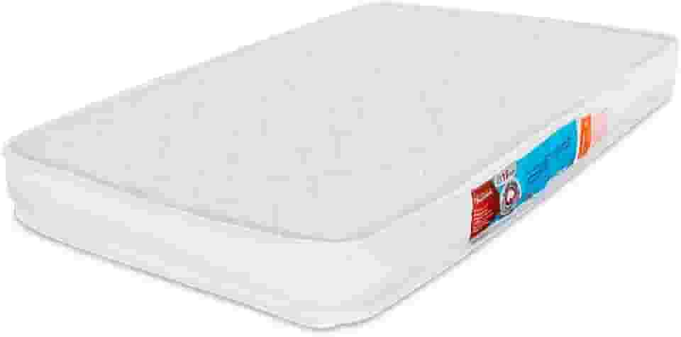 Colchão para Berço Desmontável Chiqueirinho Espuma Certificada D18 Antialérgico 100x70x10cm Bf Colchões