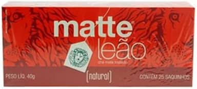 Leão Chá Matte Natural Fuze Com 25 Saquinhos