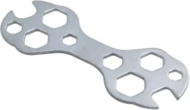 Chave De Boca 10 Em 1 Para Bicicleta – Múltiplas Medidas 8mm a 17mm | Compacta, Precisão, Multifuncional, Manutenção e Reparos Portátil Ciclista