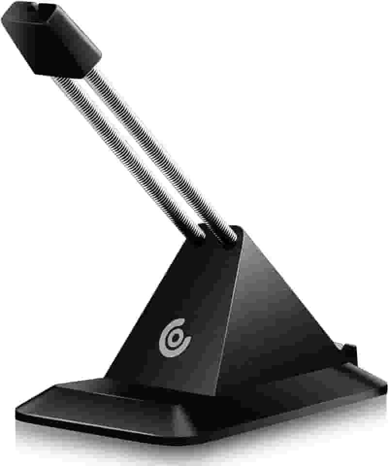 Gerenciamento de cabos de mouse para jogos V2, dispositivo aBell Mouse Bungee V2 para jogos FPS de esportes (preto)