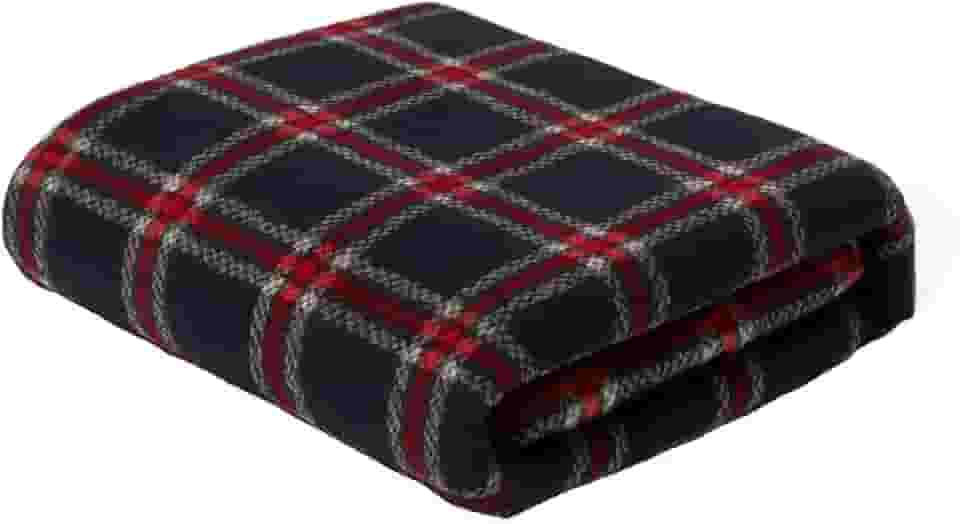 Manta Cobertor Em Microfibra 180x200cm Toque Aveludado Estampada Casal 1 Peça | ADMIRARE (XADREZ)