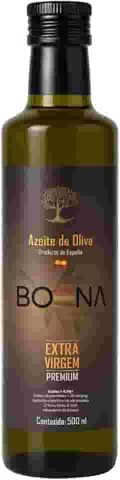 Azeite De Oliva Extra Virgem Espanhol Boena 500ml Vidro