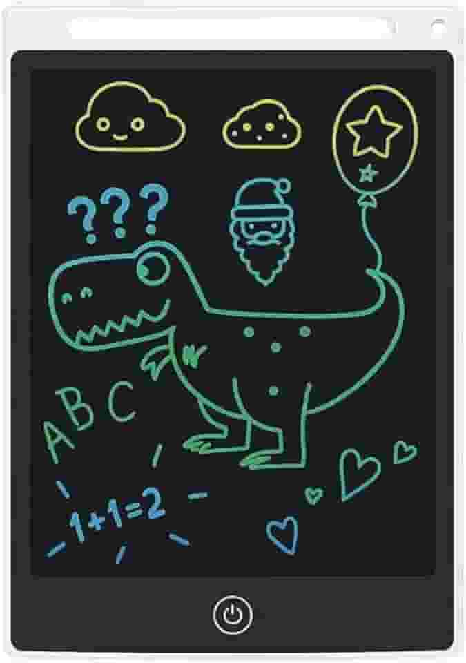 Brinquedo Tablet Infantil LCD Lousa Mágica Para Desenhos Escrita Estudo Criança com Caneta (Branco)
