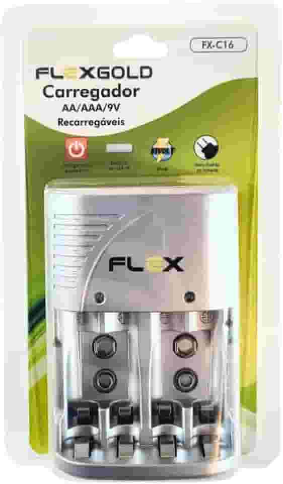 Carregador de Bateria e Pilha AA/AAA/9V Allight