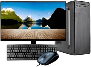 PC CPU Desktop Computador completo Core I7 16gb Ram Ssd 480gb+monitor 19'+teclado e mouse sem fio WINDOWS 11, office,BLUETOOH, WIFI 5g