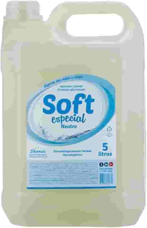 Sabonete Líquido Perolado Neutro 5L Suavidade Conforto e Hidratação