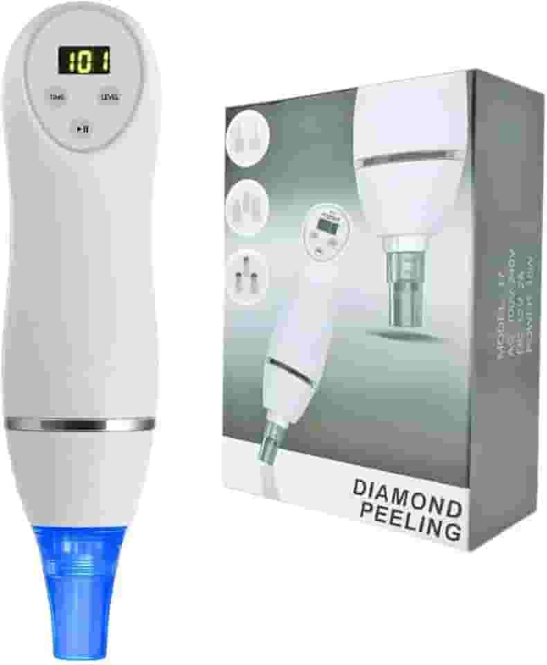 Peeling de Diamante Portatil Removedor de Cravos Eletrico a Vacuo Limpeza de Pele