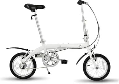 14 Ih Folding Bikes 3 Velocidades, Cidade Leve 3 Velocidades Bicicletas Dobráveis, Mountain Bike, Hub Gear Folding Bikes Para Adultos, 14in, Size