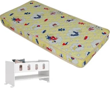 Colchão Para Mini Berço Moisés D18 42x86x10cm Luckspuma