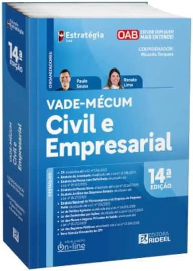 Vade-mécum Civil e Empresarial - 2ª fase da OAB – EXAME 45