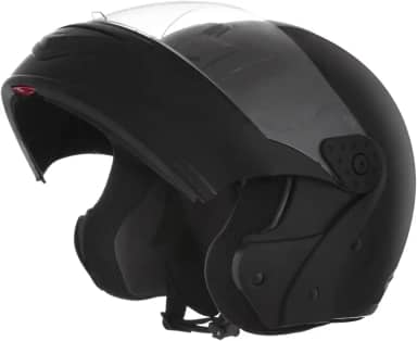 Capacete Mixs Gladiator Escamoteável Robocop Classic 60 Preto Fosco