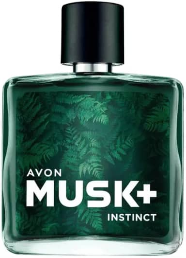 Perfume Musk+ Instinct Desodorante Colônia Masculino Avon 75 ml