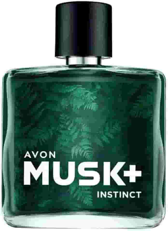 Perfume Musk+ Instinct Desodorante Colônia Masculino Avon 75 ml