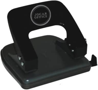 Perfurador de Metal 2 Furos Para 20 Folhas Leonora, Preto