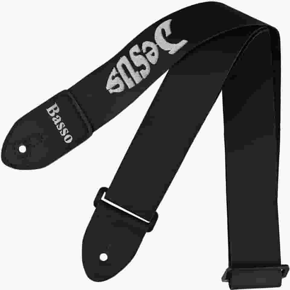 Correia para violão ou guitarra - NY 01 SINT. PEIXE JESUS - Basso