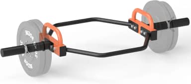 Barra hexagonal para halterofilismo olímpico de 5 cm, barra de levantamento terra de 123 cm para agachamentos, encolher de ombros, flexões, capacitação de peso de 181 kg adequada para exercícios de