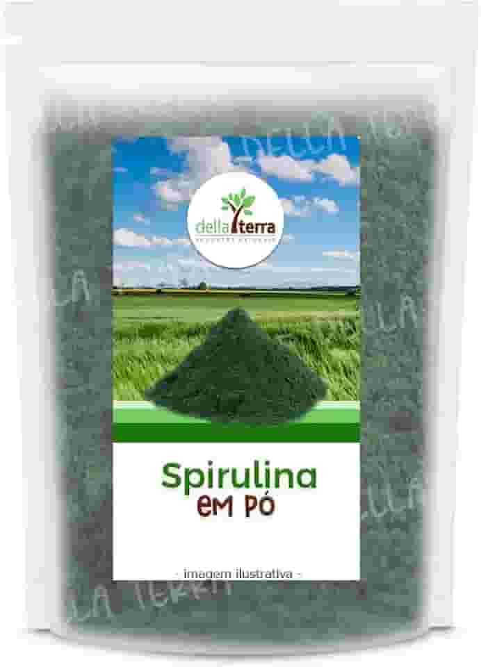 Spirulina em Pó Granel Premium 1Kg Della Terra