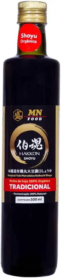 Molho Shoyu Mn Food Orgânico Tradicional 500ml