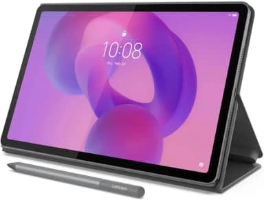 Tablet Lenovo Idea Tab Octa-Core, 8GB RAM, 128GB, Wi-Fi, Android 15, Tela 11 Pol, Acompanha Caneta e Case Cinza - ZAFR0856BR