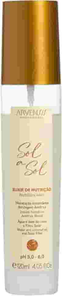 Arvensis – Elixir Spray Capilar Sol a Sol 120ml | Proteção UV, Brilho Luminoso e Ação Antifrizz para Todos os Tipos de Cabelo