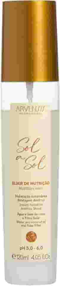 Arvensis – Elixir Spray Capilar Sol a Sol 120ml | Proteção UV, Brilho Luminoso e Ação Antifrizz para Todos os Tipos de Cabelo