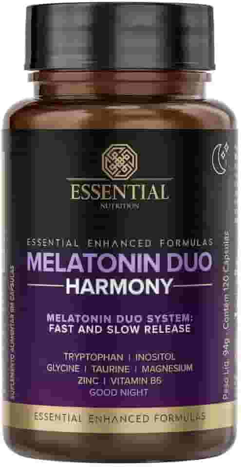 Melatonina Harmony 120Caps - Essential Nutrition