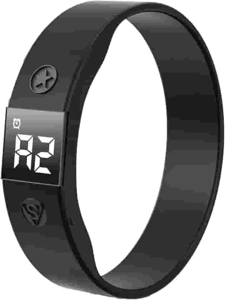 Relógio despertador vibratório, resistente à água, pulseira despertadora silenciosa, lembrete, com 8 alarmes diários