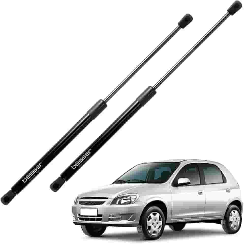 Par Amortecedor Tampa Traseira Porta Malas Celta Corsa Palio Fox Sandero Sorento 2001 Á 2010