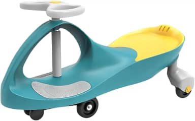 Carrinho Rolimã Infantil Kidino Twister Carrinho de Rolimã Infantil Resistente, Seguro e Super Divertido Verde/Amarelo