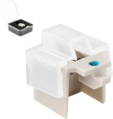 Agulha de substituição Victrola, Agulhas de toca-discos de vinil Victrola Agulhas de toca-discos Agulha para reparo Atn3600l (branca)