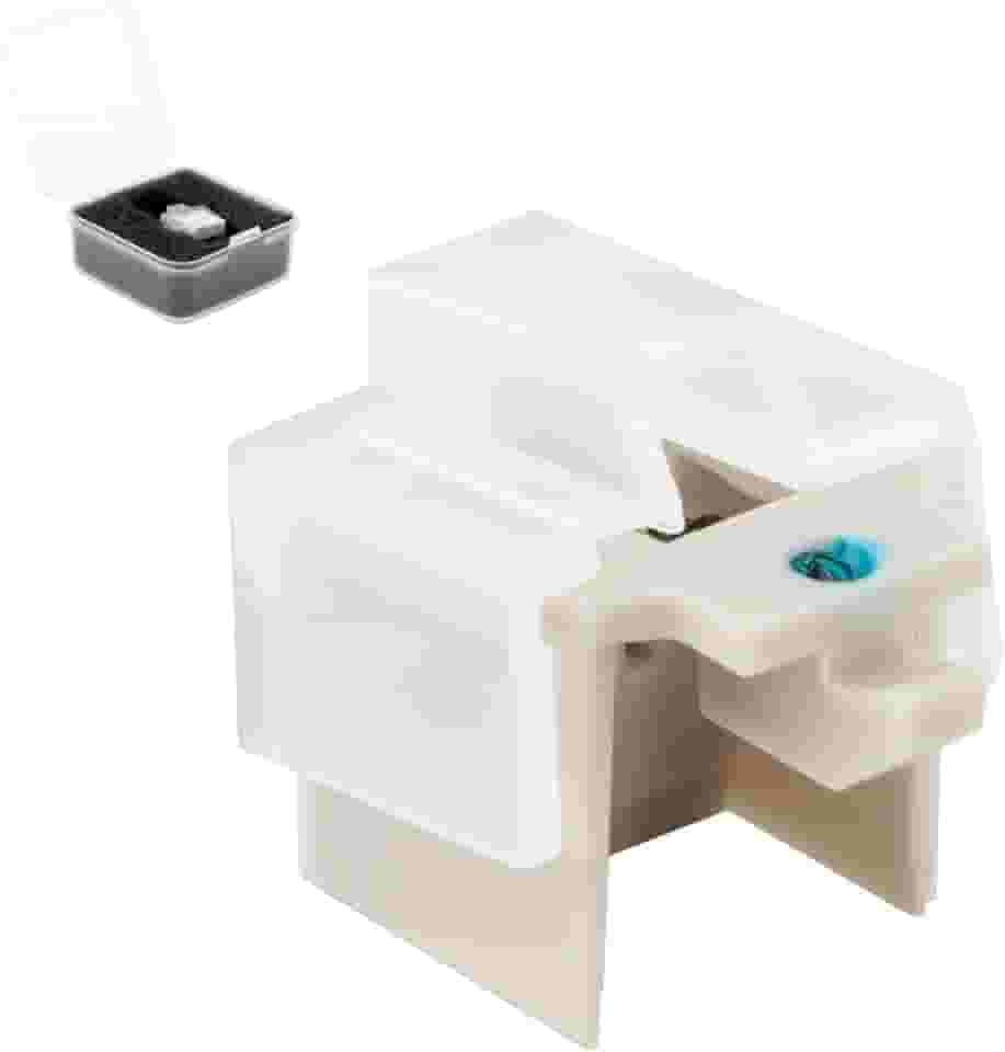 Agulha de substituição Victrola, Agulhas de toca-discos de vinil Victrola Agulhas de toca-discos Agulha para reparo Atn3600l (branca)