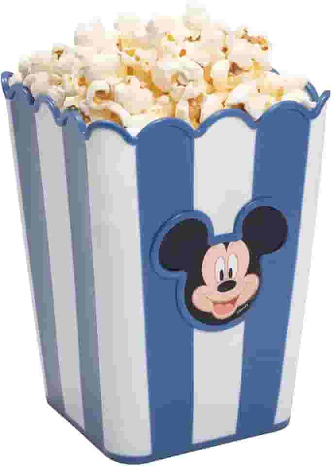 Pote Pipoca Quadrado Retrô Mickey Plasútil