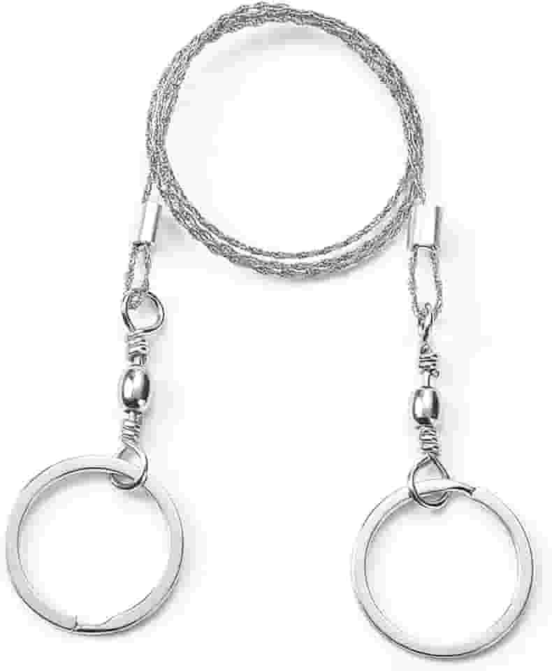 Serra de sobrevivência portátil para acampamento Serra curva para acampamento Serra cordaSerra de corrente Ferramentas de sobrevivência ao ar livre Serra arame Serra de bolso