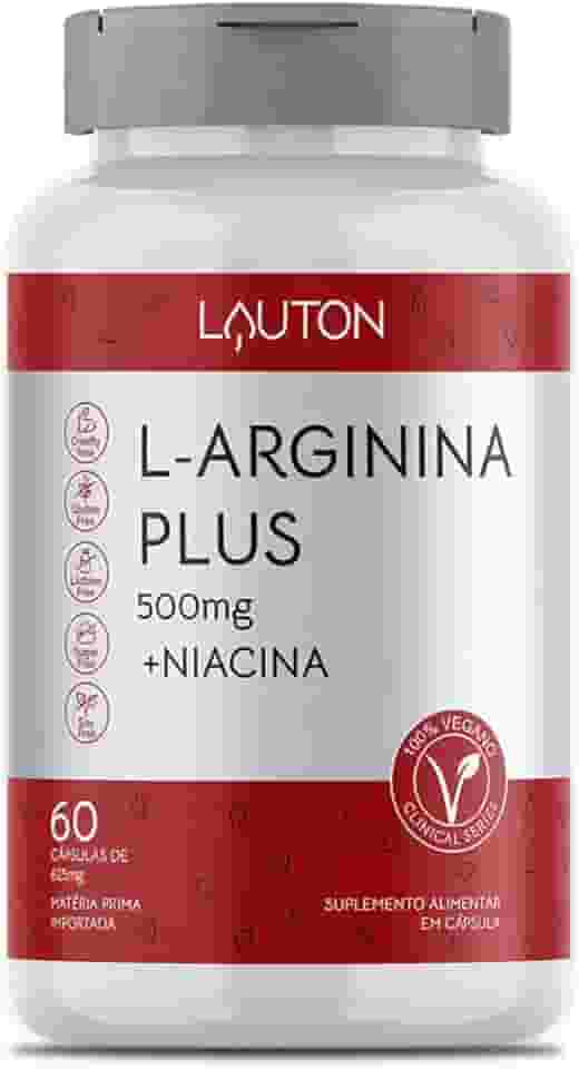 Lauton Nutrition L-Arginina Plus - 60 Cápsulas -