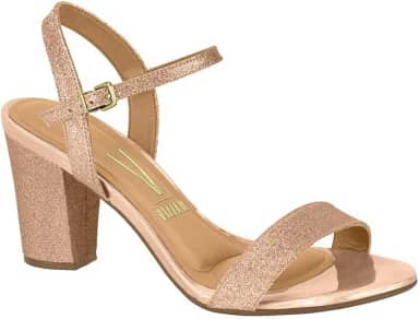 Sandália Feminina Tela Shine Prata Vizzano 6262.474