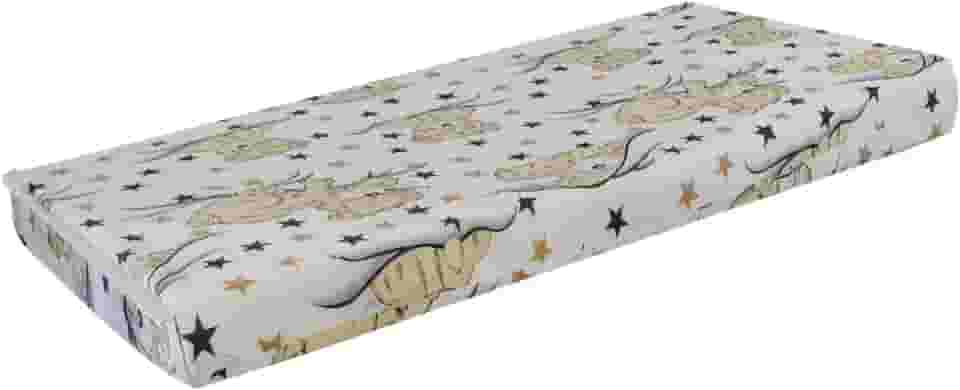 Colchão Infantil Berço P/Crianças 130 CM x 60 CM X10 CM -Super Maçio