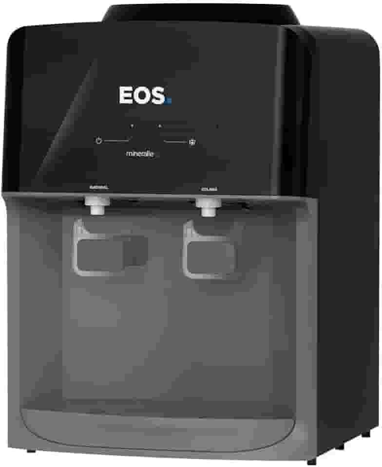 Bebedouro de Mesa para Garrafão Eos Mineralle Eletrônico Preto Ebe03p Bivolt