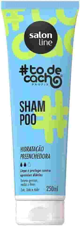 Salon Line, Shampoo, #TodeCacho, Hidratação Preenchedora, Vegano - Para Cabelos Ondulados, Cacheados e Crespos, 250ml