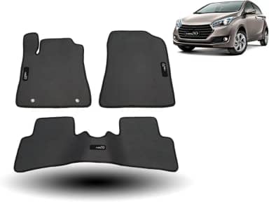 Tapete Borracha Hb20 Hatch Com Traseiro Interiço