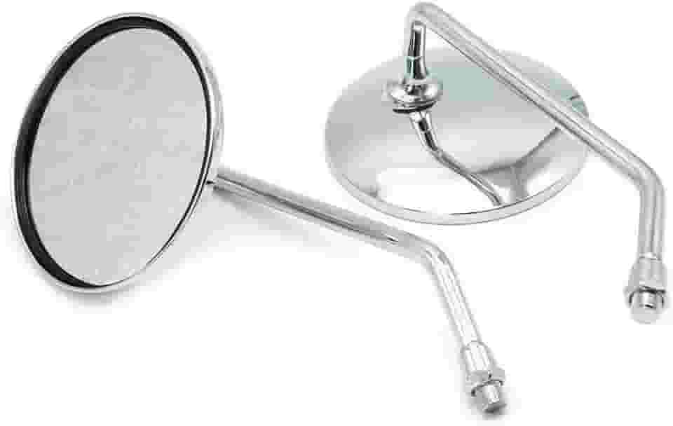 Retrovisor Moto, Retrovisor Moto Esportivo, Aço Cromado