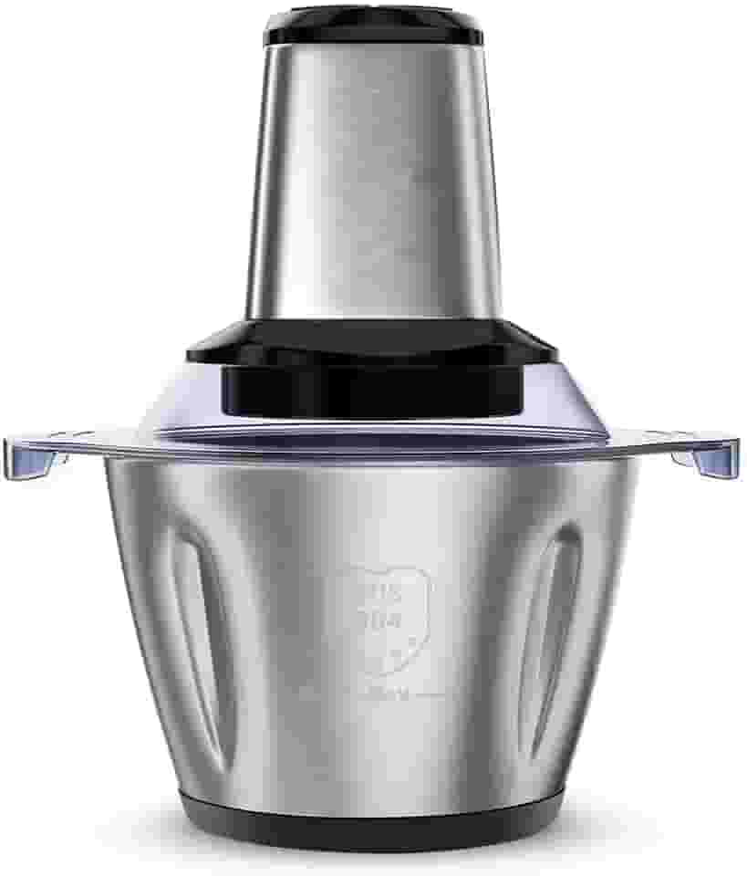 Moedor de Carne Elétrico Inox 3L 110V – Alta Potência, Lâminas Duplas e Fácil Limpeza