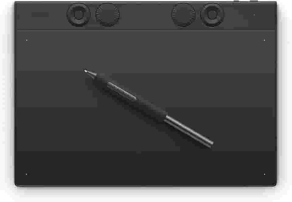 Wacom Intuos Pro, Mesa Digitalizadora Média, Bluetooth, Profissional para Design Gráfico e Arte Digital, PTK670, Preta