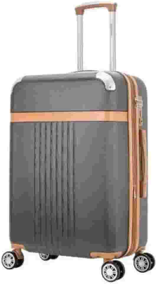 Mala De Viagem Grande com Expansor Rígida Para 32 kg Com Rodas Duplas 360º E Cadeado Tsa - Athena - Santino