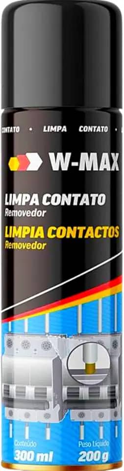 Limpa Contato Spray Limpa Componente Eletronico Placa de Pc W-Max 200ml Wurth