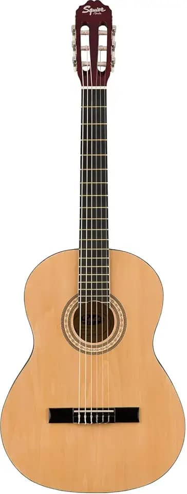 Guitarra acústica clássica Squier SA-150N, de 2 anos, natural
