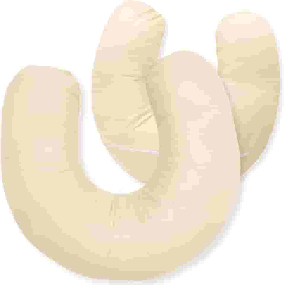 Almofada Amamentação Micropercal 400 Fios Cores Lisas (Palha)