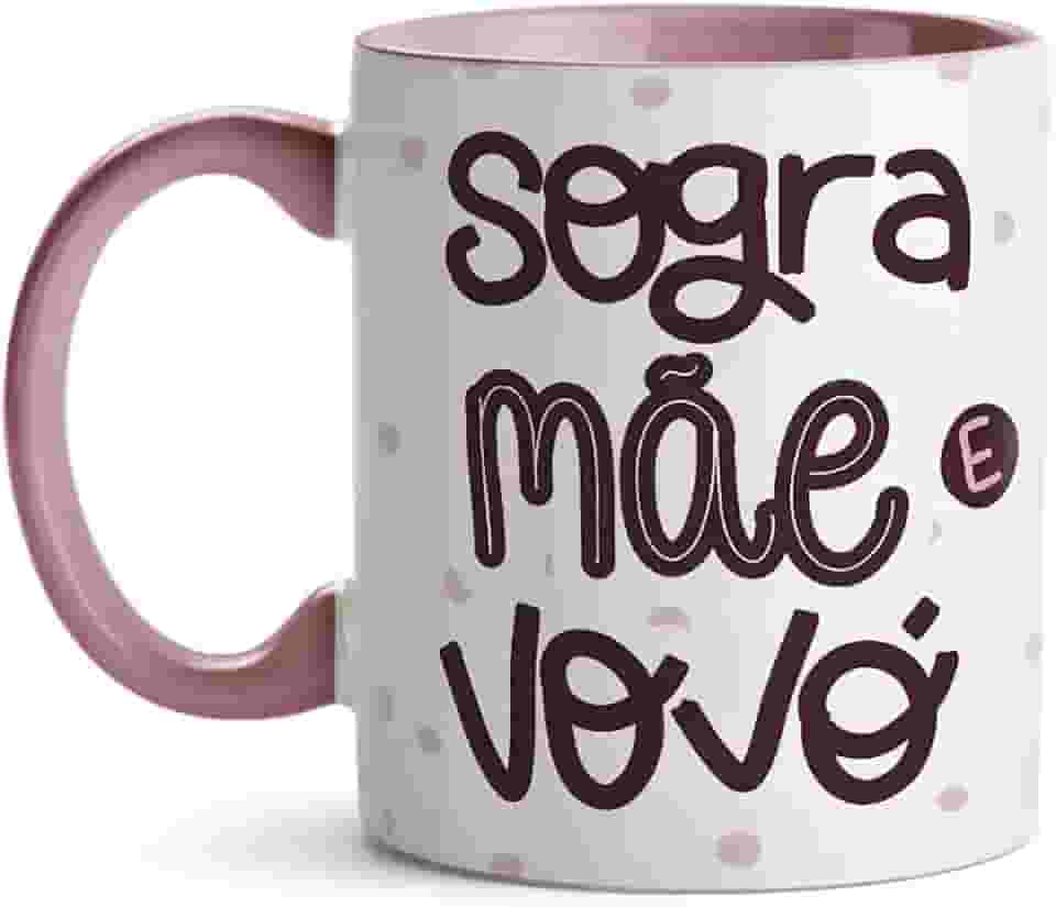 Caneca Dia das Mães Sogra Mãe e Vovó
