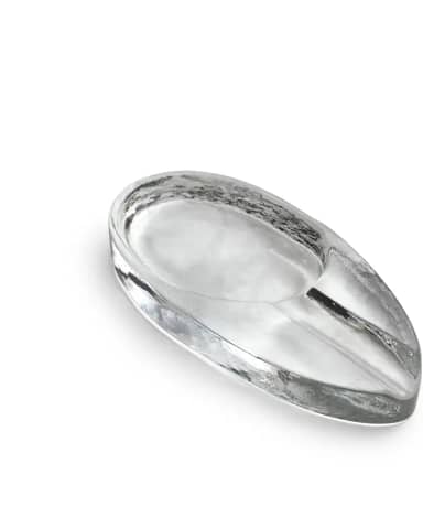 Cinzeiro para Charuto Transparente Murano Cristais Cadoro